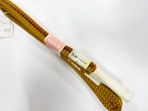 未使用品　正絹　手組帯締め